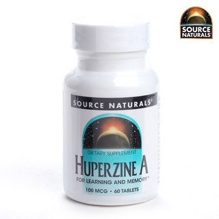 SOURCE NATURALS 石杉鹼甲補給錠 100mcg, 60顆, 1罐