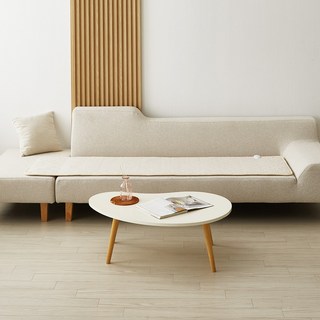 한일좋은자리 전자파없는 탄소전기방석 소파 전기요 온열매트, EMF 5인용(50X200cm), 아이보리