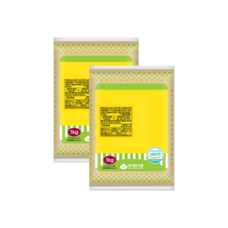 1kg 백옥 55M / 2팩, 2개