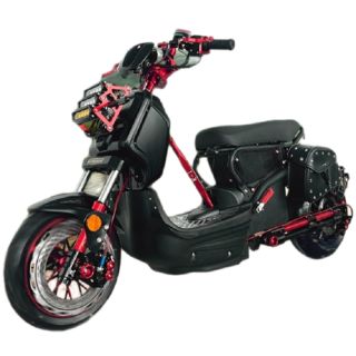 아트테크 혼다줌머e 전동전기오토바이 할리스쿠터 자토바이전동자전거출퇴근업무배달용, 3.고속형_12인치모터_75Km_업무용/배달용, 2000W72V35A