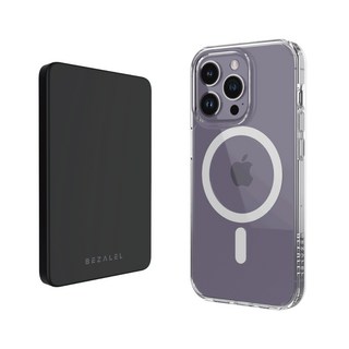 BEZALEL 倍加能 Prelude S/SR MagSafe 磁吸無線行動電源 (黑) iPhone17, S｜贈iPhone 14 Plus手機殼, 曜影黑, S｜贈iPhone 14 Plus手機殼