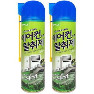 산도깨비 에어컨 히터 탈취제 300ml, 2개