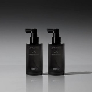 Relove 黑泌肽 外泌體 養髮液 12% 加強版 100ml, 1個, 兩入 優惠組