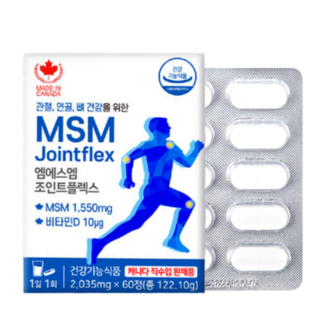 캐나다직수입 엠에스엠 조인트플렉스, 1개, 90정