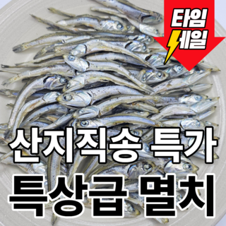 [산지직송특가] 국내산 특상급멸치 볶음/조림용 고바멸치, 1개, 500g