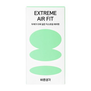 바른생각 익스트림 에어핏 초박형 콘돔, 10개입, 1개