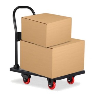 물류센터 짐옮기기기 회전가능 접이식 운반카트/ 청과물시장 이동손수레 이삿짐센터, 1개