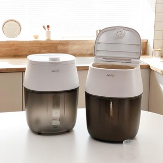 오토모 멀티 진공 쌀통 20kg 대용량 잡곡통 쌀보관통 집들이선물 쌀벌레퇴치 스마트 LOCK 진공, 1개, 화이트