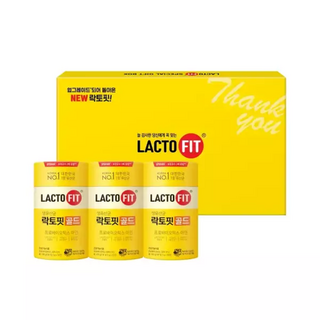 종근당건강 공식 락토핏 골드 선물세트 150포+쇼핑백, 100g, 3개