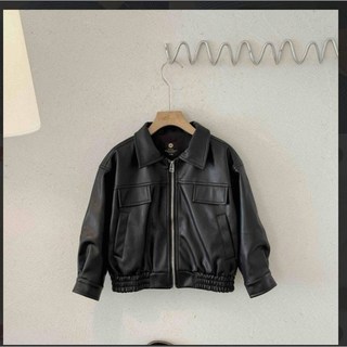 娜娜2025秋冬多袋皮外套，時尚保暖，多口袋設計，柔軟皮革面料