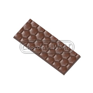 CHOCOLATE WORLD 比利時巧克力模具 蜂巢造型 PP材質 CW2454，輕鬆製作獨特蜂巢巧克力，為甜點增添專業裝飾, 1個