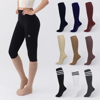 필라테스 니삭스 러닝 레깅스 요가 등산 골프 양말 미끄럼방지 3개 세트