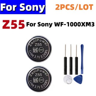 WF 1000XM3 Z55 1000X 2 이어폰용 SP700N 개/로트 배터리 SP900 1000XM4 WI SP600N Z55H, 1)Z55- 2PCS