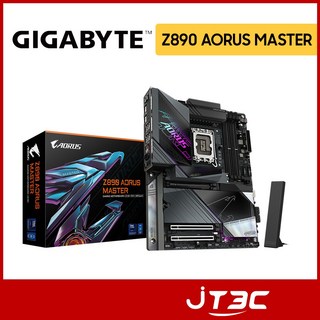 技嘉 GIGABYTE Z890 AORUS MASTER DDR5 主機板，支援PCIe 5.0，高速傳輸，穩定散熱, 1個