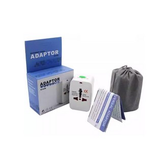 多國轉換插頭 萬國轉換插頭 全球通用旅行轉換插座, 白色, 1個, 7.5cm