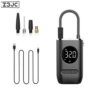 Z3JC 便攜式迷你自行電動輪胎打氣筒氣泵加氣車載充電兩用充氣泵, 無線充電:如圖, 1個
