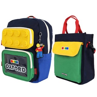 책가방세트 남아용 옥스포드 책가방 보조가방 세트 남아 신학기 스퀘어 백팩 신주머니 초등 입학 선물