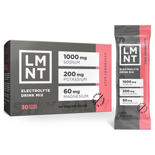 LMNT 電解質沖泡飲 覆盆莓鹽味 30入, 180g, 1