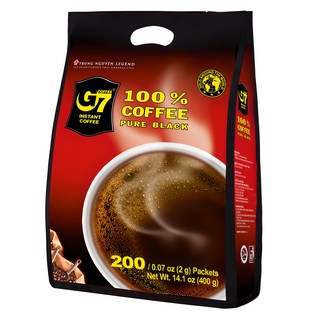 G7 速溶黑咖啡, 2g, 200包, 1袋