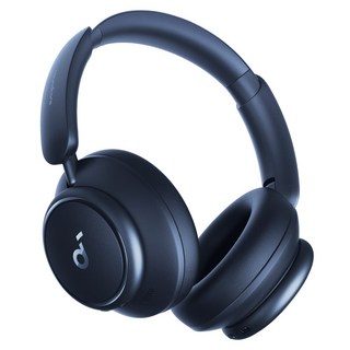 앤커 사운드코어 스페이스 Q45 무선 헤드폰, 네이비, A3040