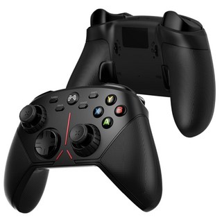 베이통 아수라 3S 게이밍 컨트롤러 - 홀 효과 트리거 마모 방지 조절 조이스틱 기계식 키 PC/스위치/iOS/안드로이드용 950mAh 배터리 무선 게임패드 [펄 블랙], 1개