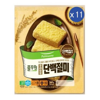 풀무원 우리찹쌀 단백절미, 11개, 360g
