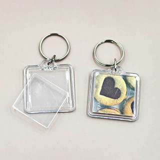 정사각 홀더 열쇠고리 증명 액자 아크릴 형 hyp2+6eaY