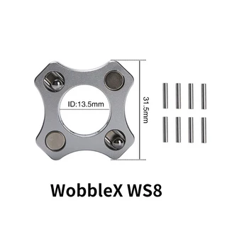 HevORT 3D 프린터용 맞춤형 NF 커플링 Z축 SFU1204 볼 스크류 핫 베드 WS8 WobbleX, 03 WobbleX WS8, 02 1Pcs