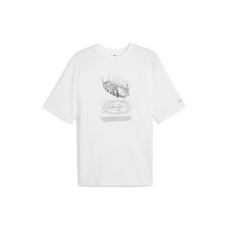 푸마 puma X 해리포터 오버사이즈 그래픽 티 - 화이트 630092-02