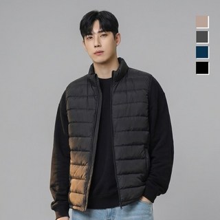 남자패딩조끼 웰론 경량 패딩조끼 [플렉스업] 웰론경량패딩베스트 (FXZZVT01)