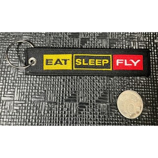 RBF EAT SLEEP FLY 鑰匙圈, 1個