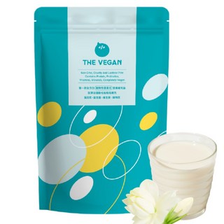 the vegan樂維根 植物性分離大豆蛋白 優蛋白 茉莉綠茶口味, 1kg, 1個