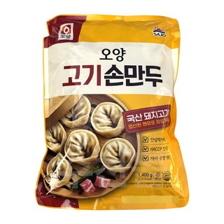 사조 고기손만두 1.4kg, 2개