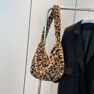 여성 파우치 뽀글이 가방 추동 레오파드 숄더백 토트백 OP4