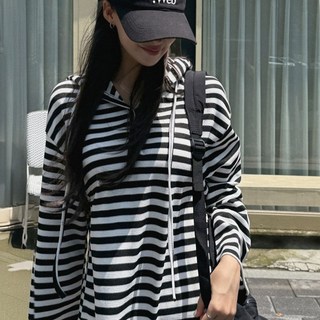 떳다그녀 로이안 후드 롱 원피스