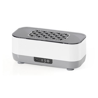 精靈工廠 紫外線殺菌超聲波清洗機 眼鏡 珠寶首飾清潔機 牙套假牙 超音波手錶清洗機 充電款, 1個