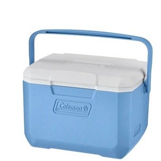 Coleman TAKE 6冰箱 4.7L 保冷箱 冰桶 露營 野餐 行動冰箱 迷你冰箱 戶外冰箱, 夢幻藍 CM-20153