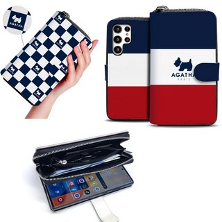 갤럭시 버디 케이스 A226 아가타 프리미엄 지퍼수납 지갑형 정품제작 패션 다이어리