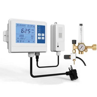 커스텀 주간 야간 밸브 오프/온 광전지 센서 버섯 성장 습도 선풍기 환기 제어 CO2 레귤레이터 컨트롤러