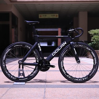 도란 DF4 카본 픽시 자전거 프레임 트랙 경기 선수용 풀카본 커스텀 경륜 프레임 세트, 51.5 (주문후 2달 소요), 1개