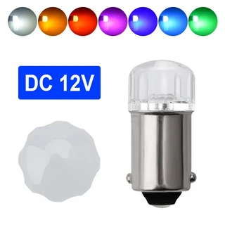 자동차 후면 맵 라이트 2835 SMD 화이트 자동 주차 후진 램프 T4W BA9S LED 전구 2 H6W 6000K DC 12V 10, 03 BA9S-12V, 04 White