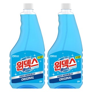 윈덱스 유리세정제, 500ml, 2개