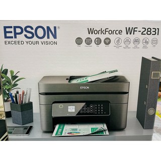彩苑科技 EPSON WF-2831 無線多功能事務機，操作簡單，雙面列印，家庭辦公室首選, 1個