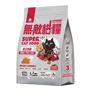 ParkCat 無敵貓糧 霸王野雞 無穀貓糧, 雞, 6kg, 1個