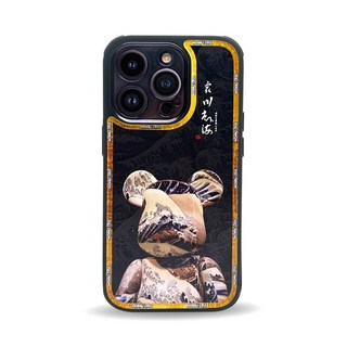 Accumulation 眾川赴海 兄弟款 日式暴力熊軍規防摔可拆卸鏡頭散熱手機殼