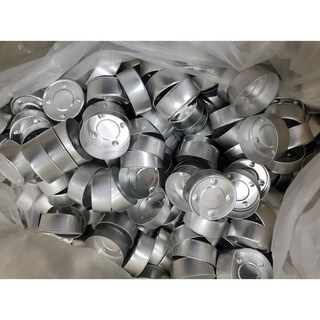 鋁製蠟燭容器 (25入) 軟鋁盒, 1個