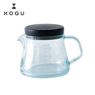 KOGU 珈琲考具 耐摔耐熱手沖濾杯咖啡下壺 400ml (13.5oz)『日本製』原廠授權公司貨, 1個