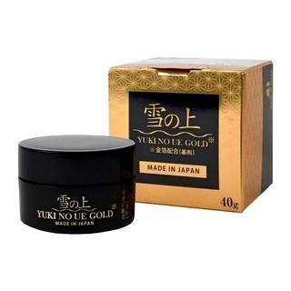 YUKI NO UE GOLD 雪之上金箔晚霜，深層滋養，保濕鎖水，提亮膚色，日本製造, 40g, 1件