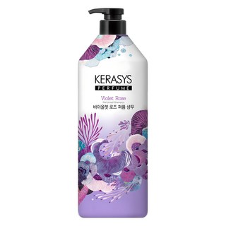 KERASYS 紫羅蘭玫瑰香氛洗髮精, 1瓶, 1L
