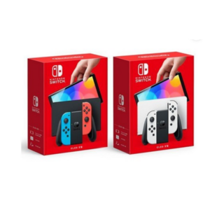 닌텐도 스위치 신형 OLED 오엘리디 화이트 네온 중고, 닌텐도 OLED 화이트 네온 (색상랜덤)